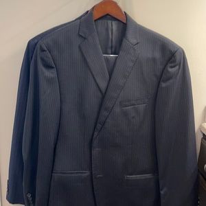 Calvin Klein Black suit with stripes